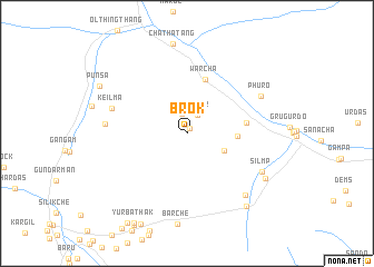 map of Brok