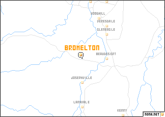 map of Bromelton