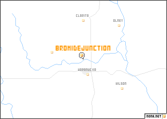 map of Bromide Junction