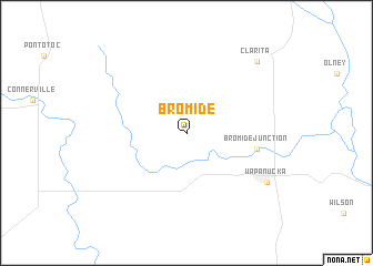 map of Bromide