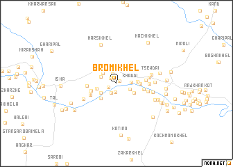 map of Bromi Khel