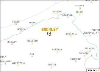 map of Bromley