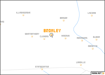 map of Bromley