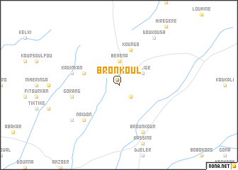 map of Bronkoul