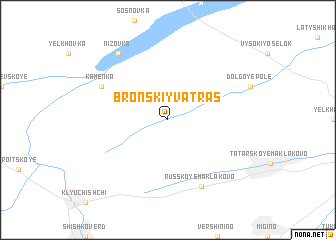 map of Bronskiy Vatras