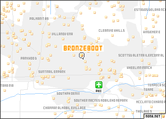 map of Bronze Boot