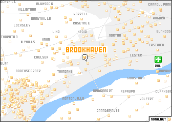 map of Brookhaven