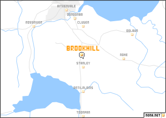map of Brookhill