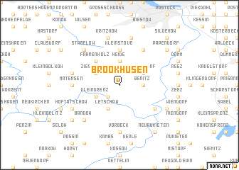 map of Brookhusen