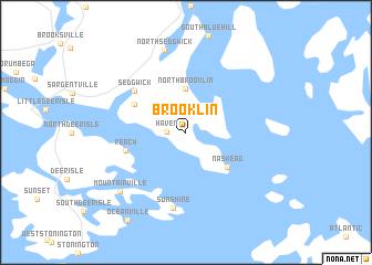 map of Brooklin