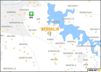 map of Brooklin