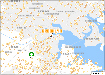 map of Brooklyn