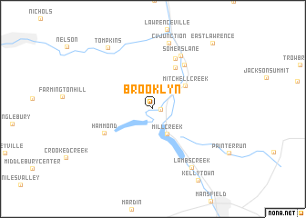 map of Brooklyn