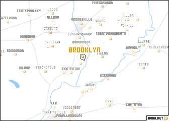 map of Brooklyn