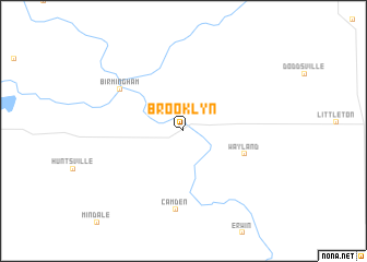 map of Brooklyn