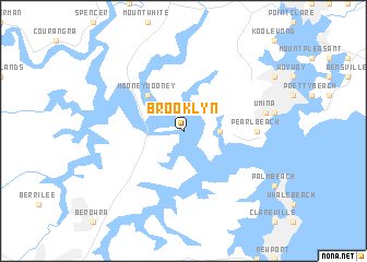 map of Brooklyn