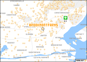 map of Brookmont Farms