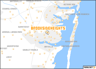 map of Brookside Heights