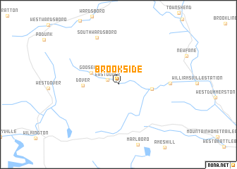 map of Brookside