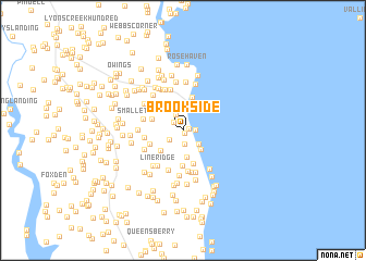 map of Brookside