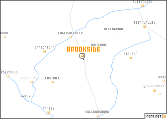 map of Brookside