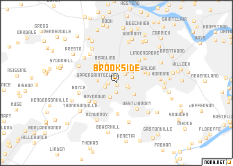 map of Brookside