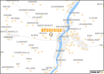 map of Brookside