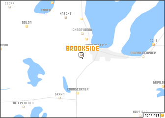 map of Brookside