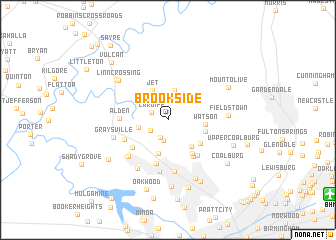 map of Brookside