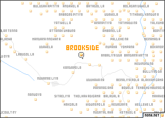 map of Brookside