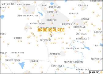 map of Brooks Place