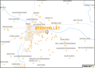 map of Brook Valley