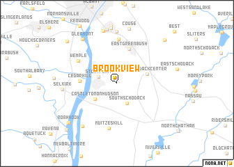 map of Brookview