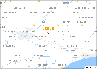 map of Brook