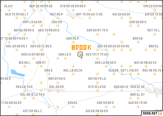 map of Brook