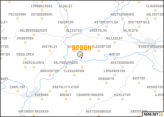 map of Broom