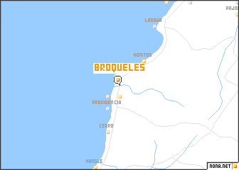 map of Broqueles