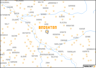 map of Broshtan