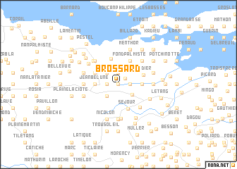 map of Brossard