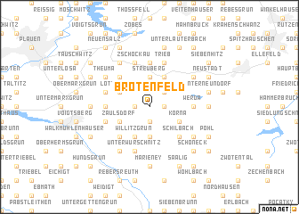 map of Brotenfeld