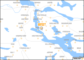 map of Bröt