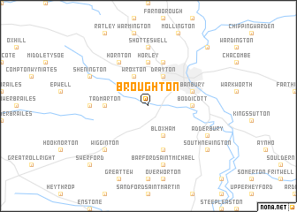 map of Broughton