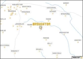 map of Broughton