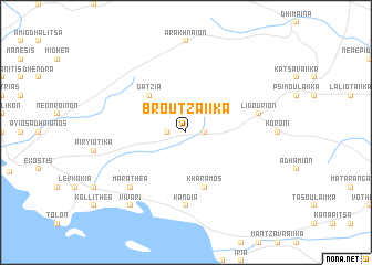 map of Broutzaíika