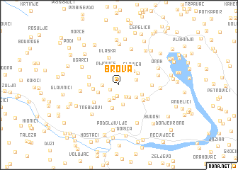 map of Brova