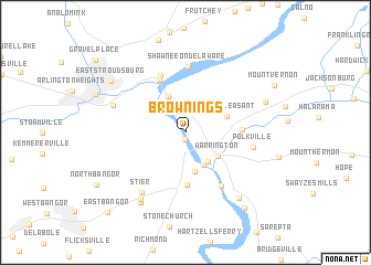 map of Brownings