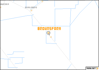 map of Browns Farm