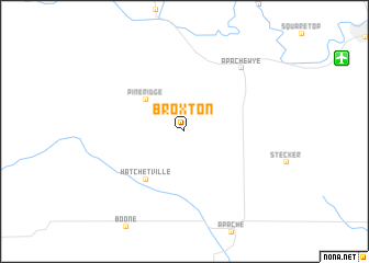 map of Broxton