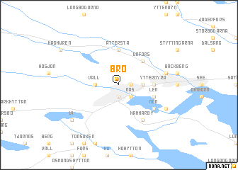 map of Bro