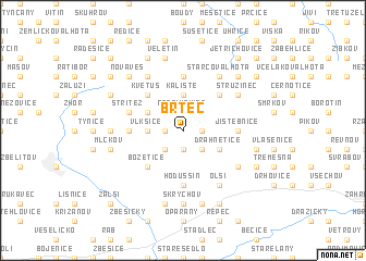 map of Brtec